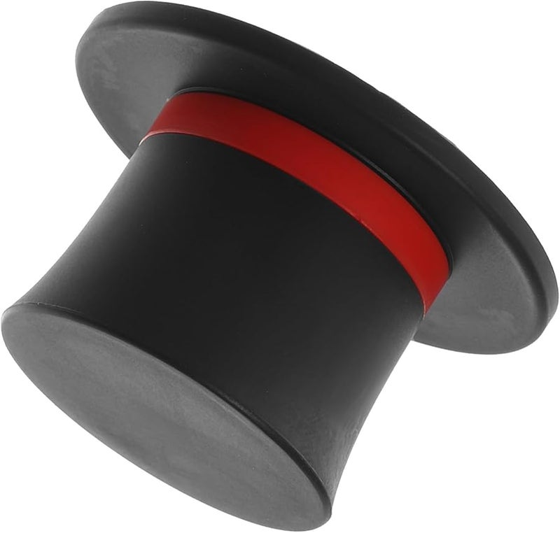 Sewroro Black Silicone Wine Bottle Stopper Reusable Fresh Keeping Kitchen Bar Accessory - Image 1